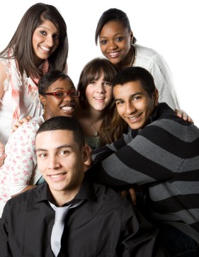 Group of Teens